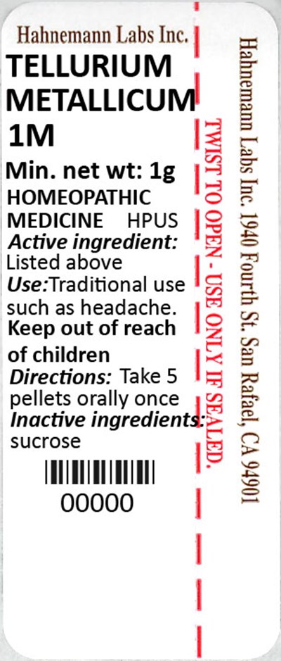 Tellurium Metallicum 1M 1g - Tellurium Metallicum 1M 1g